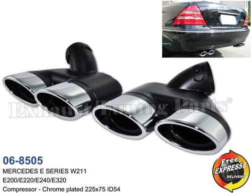 Auspuffblenden fur mercedes - auspuffblenden,
